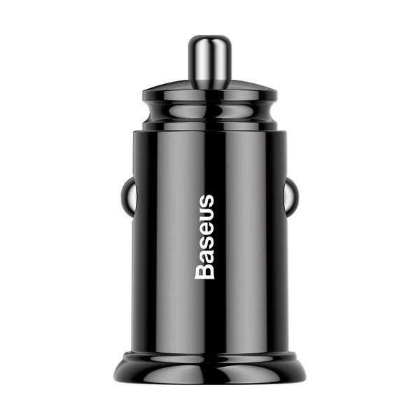 Ładowarka samochodowa BASEUS Circular Plastic USB-A, USB-C 30W