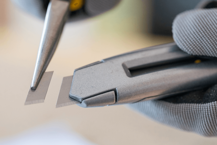 Nóż z łamanym ostrzem STANLEY Interlock 18mm