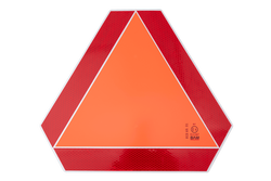 Tablica odblaskowa HERMON trójkąt ostrzegawczy wolnobieżny 360x415mm