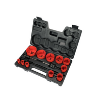 Zestaw otwornic uniwersalnych YATO YT-3381 19-76mm 15-elementów