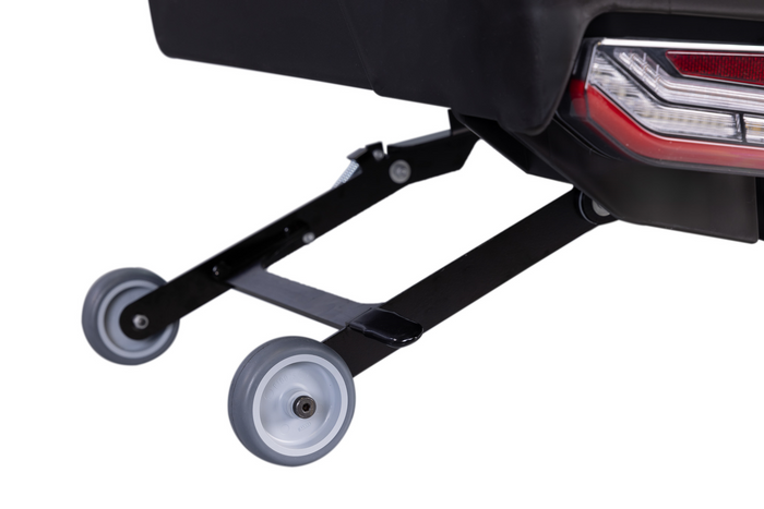 Towbox Alpha urban black - box bagażowy montowany na hak