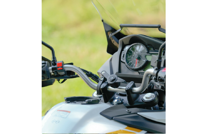 Uchwyt na telefon LAMPA Titan Combo 2.0 mocowanie na kierownicę