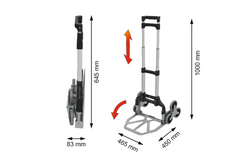 Wózek magazynowy schodowy VOREL 78662 wózek transportowy 75kg