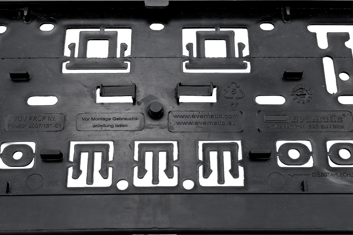 Ramka tablicy rejestracyjnej - Atera Genio/Strada e-bike 991870064200/092903