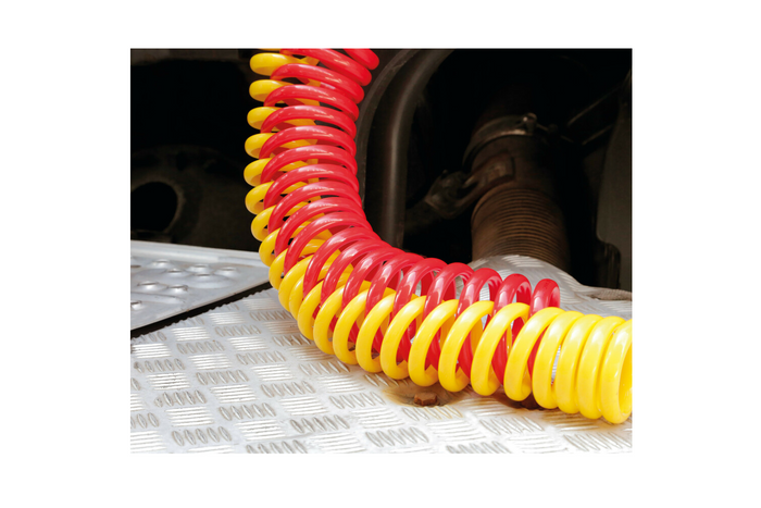Osłona przewodów spiralnych LAMPA Truck-Tights 97173 elastyczny rękaw czarny 220cm śr. 11cm