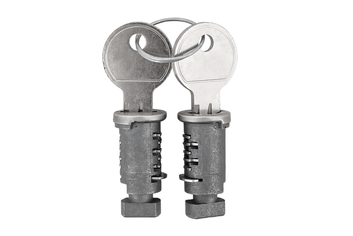 Zestaw zamków i kluczy Atera nr 120 (2 szt. + 2 klucze) 083013