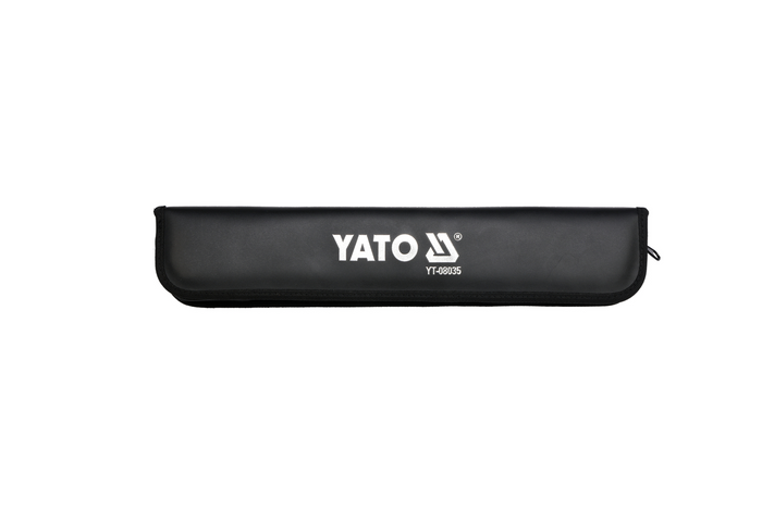 Składany klucz do kół samochodowych w etui YATO YT-08035 nasadki 17-23mm