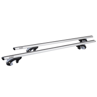 Bagażnik dachowy Eco Alubase 120 - uniwersalny, aluminiowy bagażnik na relingi