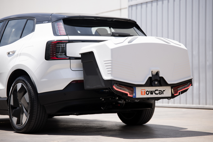 Towbox Alpha classic grey - box bagażowy montowany na hak