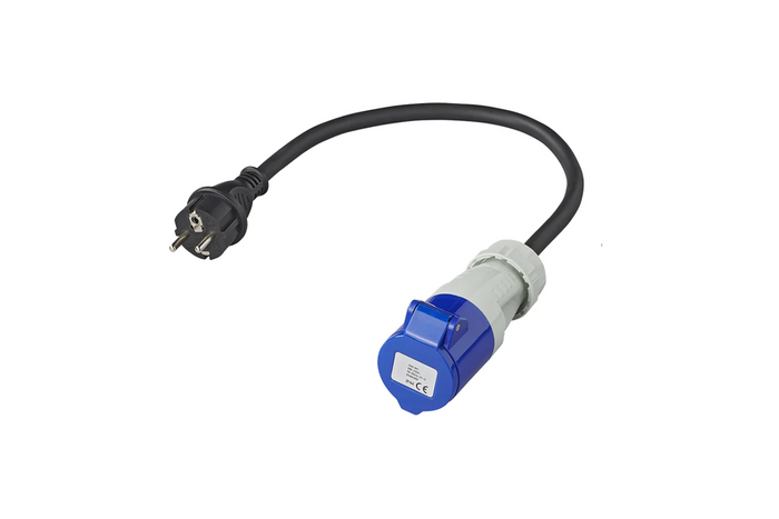 Adapter z wtyczką Schuko i gniazdem CEE 16A 230V ProPlus 373526 kabel 40cm
