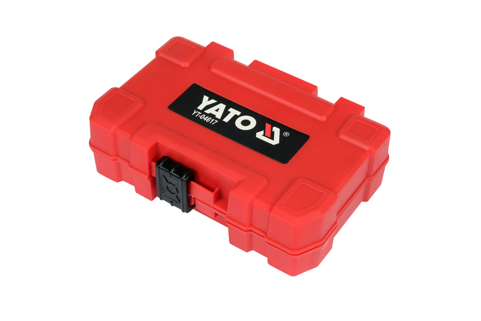 Zestaw udarowych końcówek śrubokrętowych YATO YT-04617 54-elementy