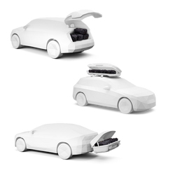 Zestaw toreb do boxa dachowego Thule GoPack 8006