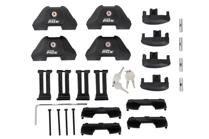 Bagażnik dachowy Inter Pack Virgo IR 135 (G2) na relingi zintegrowane