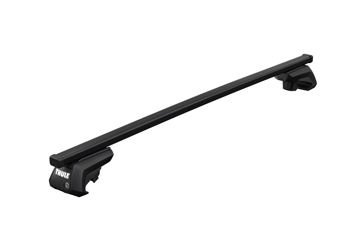 Bagażnik dachowy na relingi Thule Squarebar 7121 + Thule Evo Raised Rail 7104