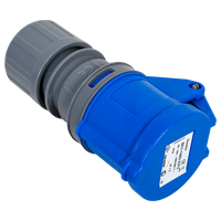 Gniazdo elektryczne MANTES 2P+Z gniazdo przenośne 16A 230V z klapką