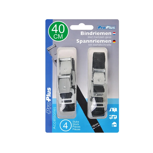 Zestaw czterech pasków mocujących do rowerów ProPlus 321285 długość 40cm
