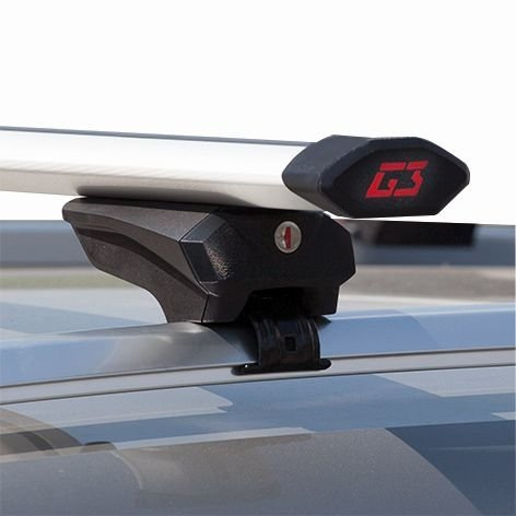 Bagażnik dachowy G3 Airflow 60.230 na relingi tradycyjne i zintegrowane aluminiowy