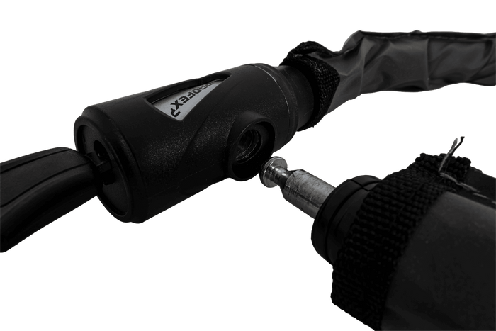 Zapięcie rowerowe ze stalowym pancerzem PROFEX Reflex o długości 70 cm 