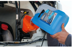 Lejek do paliwa oleju LAMPA plastikowy 160mm