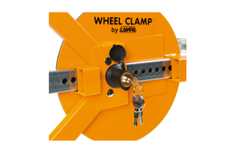 Blokada koła LAMPA WHEEL CLAMP zabezpieczenie antykradzieżowe do kół 13–18"