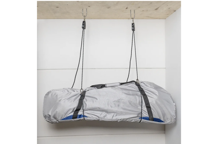 Zestaw dwóch wyciągarek linowych ProPlus 320054V01 wciągnik linowy z grzechotką 2,5m 136kg