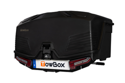 Towbox Alpha urban black - box bagażowy montowany na hak