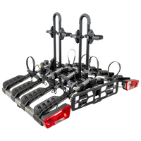 Inter Pack New Spider 4 - bagażnik rowerowy na hak na 4 rowery