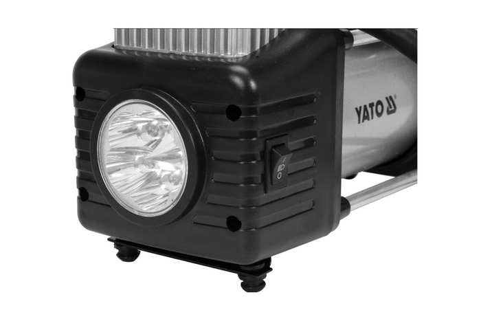 Kompresor samochodowy YATO YT-73462 z lampą LED 250W