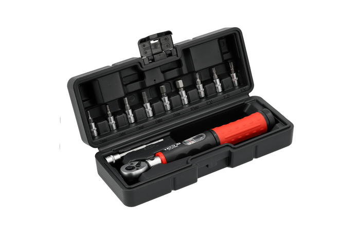 Zestaw kluczy dynamometrycznych YATO 1/4" 5–25Nm 11-elementów