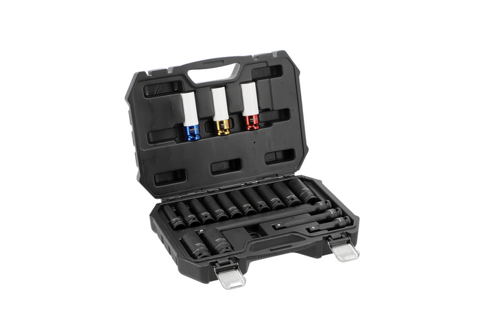 Zestaw nasadek udarowych YATO YT-10566  1/2″ 18-elementów