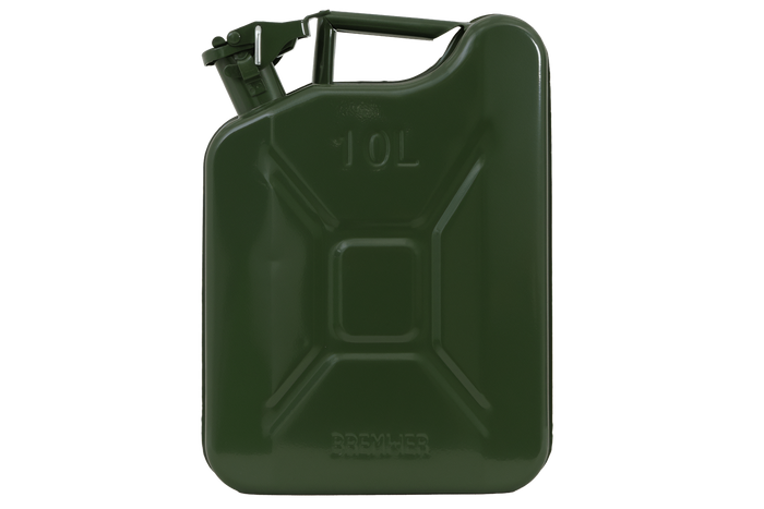 Kanister metalowy 10L HERMON zielony