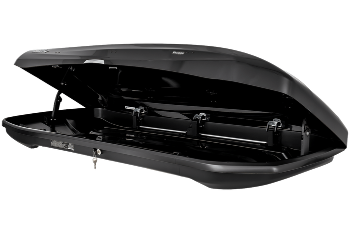 Box dachowy Inter Pack Skugga L 660 czarny połysk