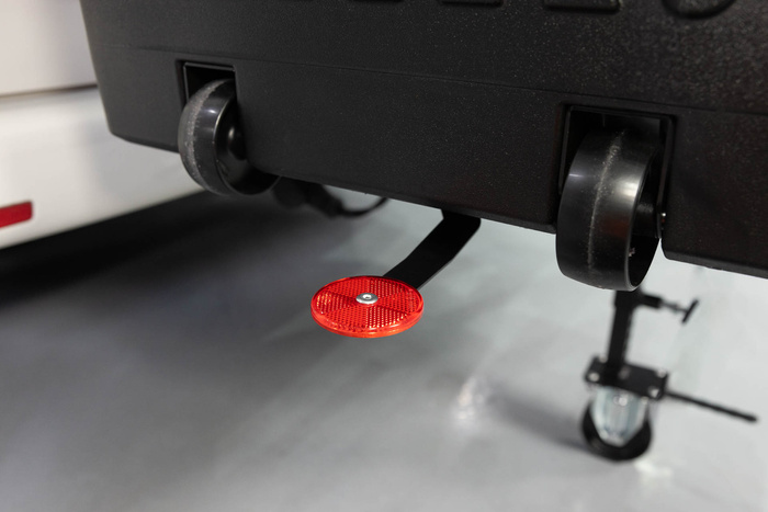 Towbox V3 Camper long czarny - bagażnik box montowany na hak