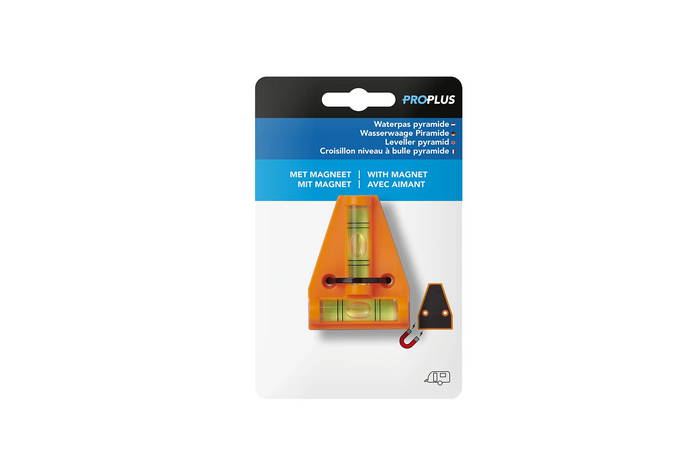 Poziomica krzyżowa z magnesem ProPlus 341215 poziomica typu T 58x43,6mm