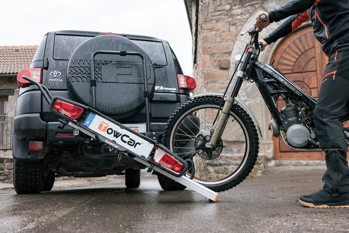 Towcar Balance - bagażnik na motocykl/rower montowany na hak