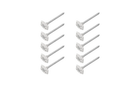 Zestaw dziesięciu śledzi do maty podłogowej ProPlus 361736V01 metalowe kołki do wykładzin kempingowych 10cm