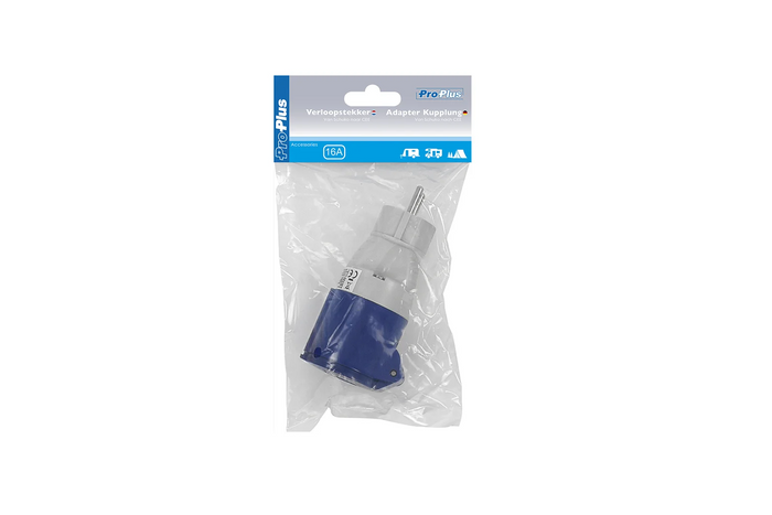 Adapter z gniazdem do CEE 16A ze stykiem ochronnym ProPlus 373518