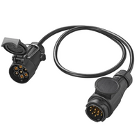 Adapter przejściówka ProPlus kabel do gniazda haka przyczepki 13/7 PIN 80cm