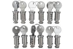 Zestaw uniwersalnych zamków i kluczy (12 szt.)
