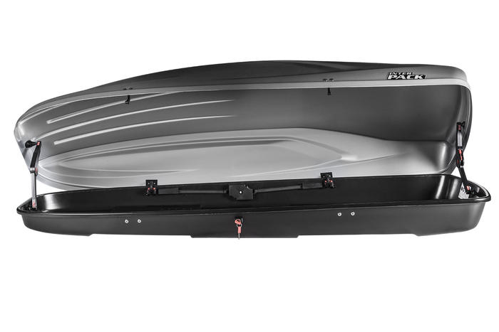 Box dachowy Inter Pack Stella 480 srebrny kevlar (flexi fit G2)