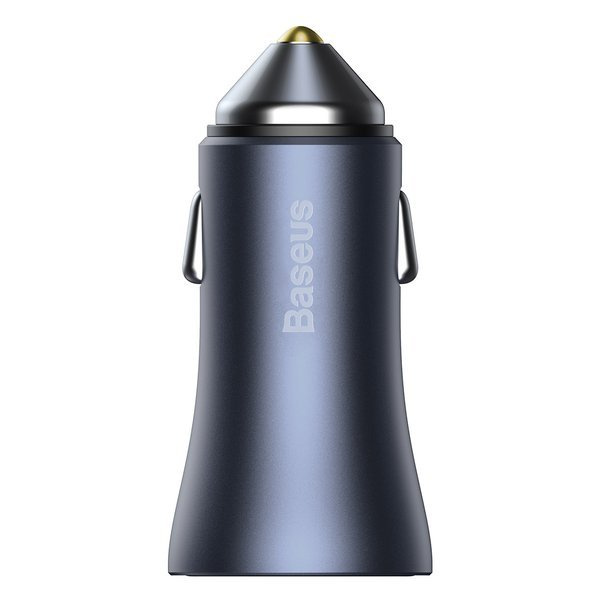 Zestaw ładowarka samochodowa BASEUS Golden Pro 2xUSB 40W + kabel USB