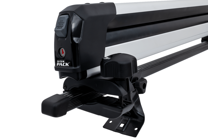 Inter Pack Frostline 6 - wysuwany aluminiowy uchwyt na 6 par nart lub 4 deski