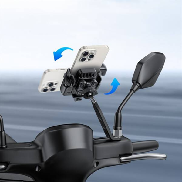 Uchwyt rowerowy/motocyklowy na telefon BASEUS GoTrip Series uniwersalny do lusterka