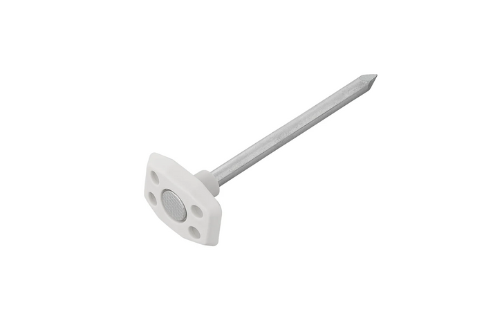 Zestaw dziesięciu śledzi do maty podłogowej ProPlus 361736V01 metalowe kołki do wykładzin kempingowych 10cm