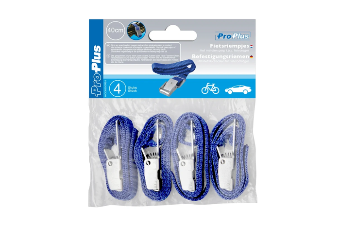 Zestaw czterech pasków mocujących do rowerów ProPlus 330285 długość 30cm