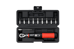 Zestaw kluczy dynamometrycznych YATO 1/4" 5–25Nm 11-elementów