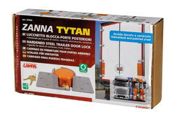 Zamek antywłamaniowy LAMPA ZANNA TYTAN do busa naczepy przyczepy