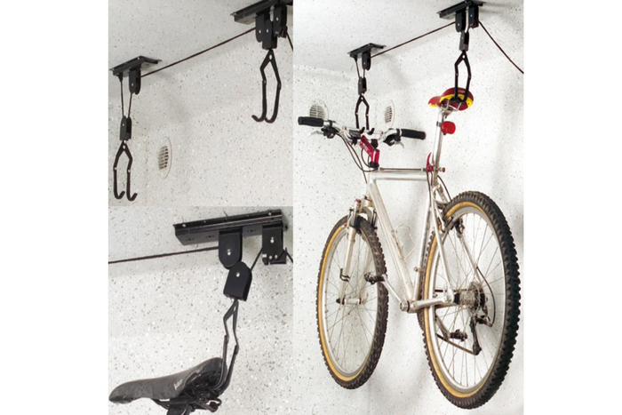 Wieszak sufitowy na rower ProPlus 730915 z automatyczną blokadą 20kg