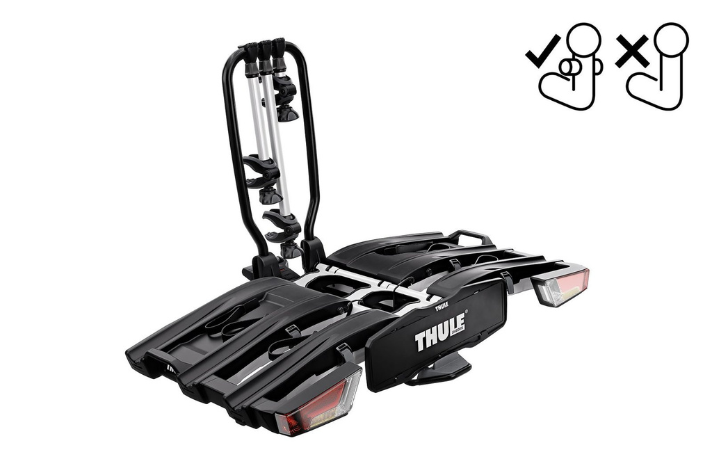 Thule EasyFold XT 3 F (966500) - składany bagażnik rowerowy na hak na 3 rowery