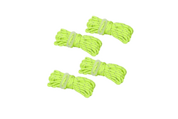 Zestaw czterech linek odciągowych ProPlus 361802 linki fluorescencyjne do namiotu 4m